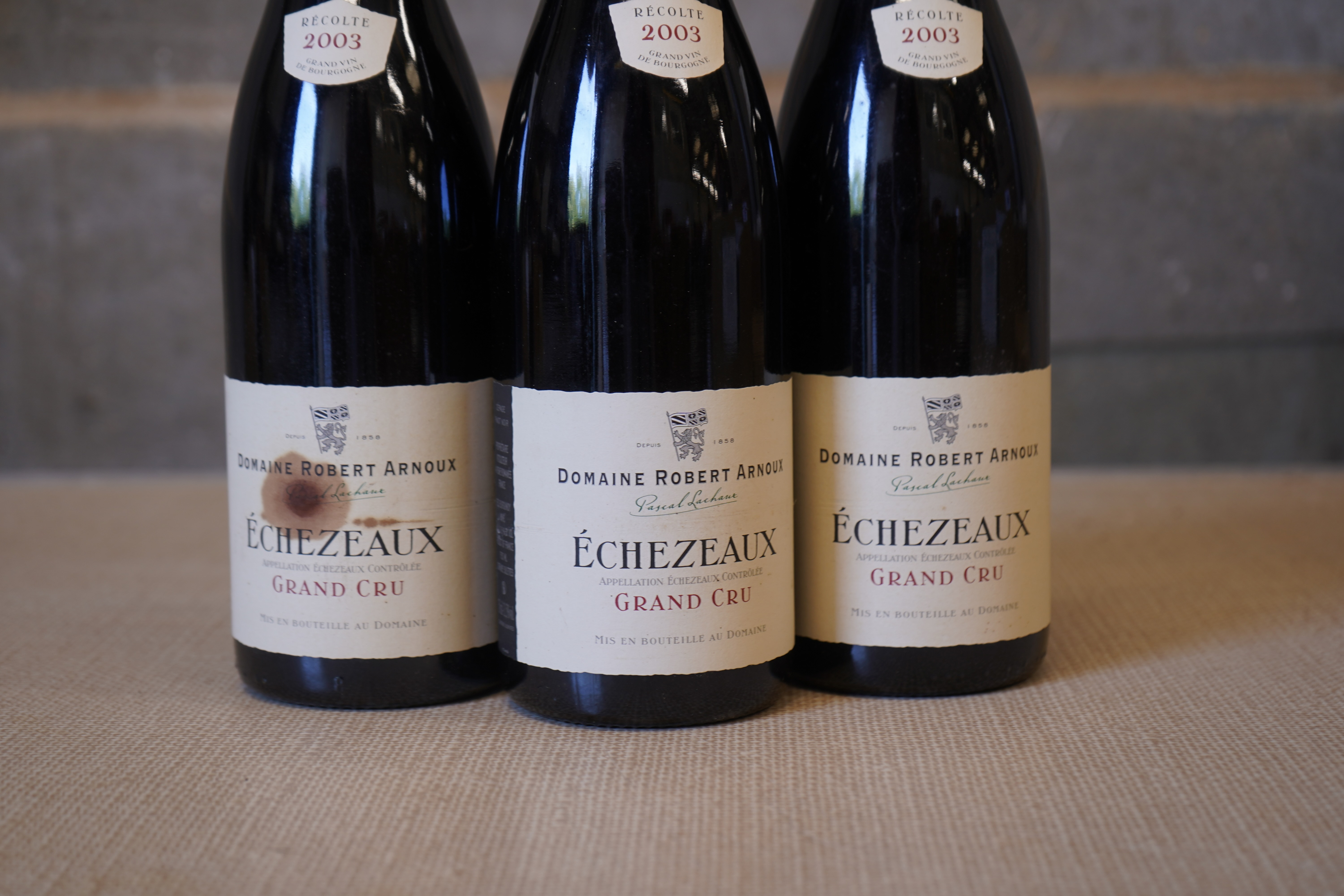 Domaine Arnoux-Lachaux, Echezeaux Les Rouges Grand Cru, 2003